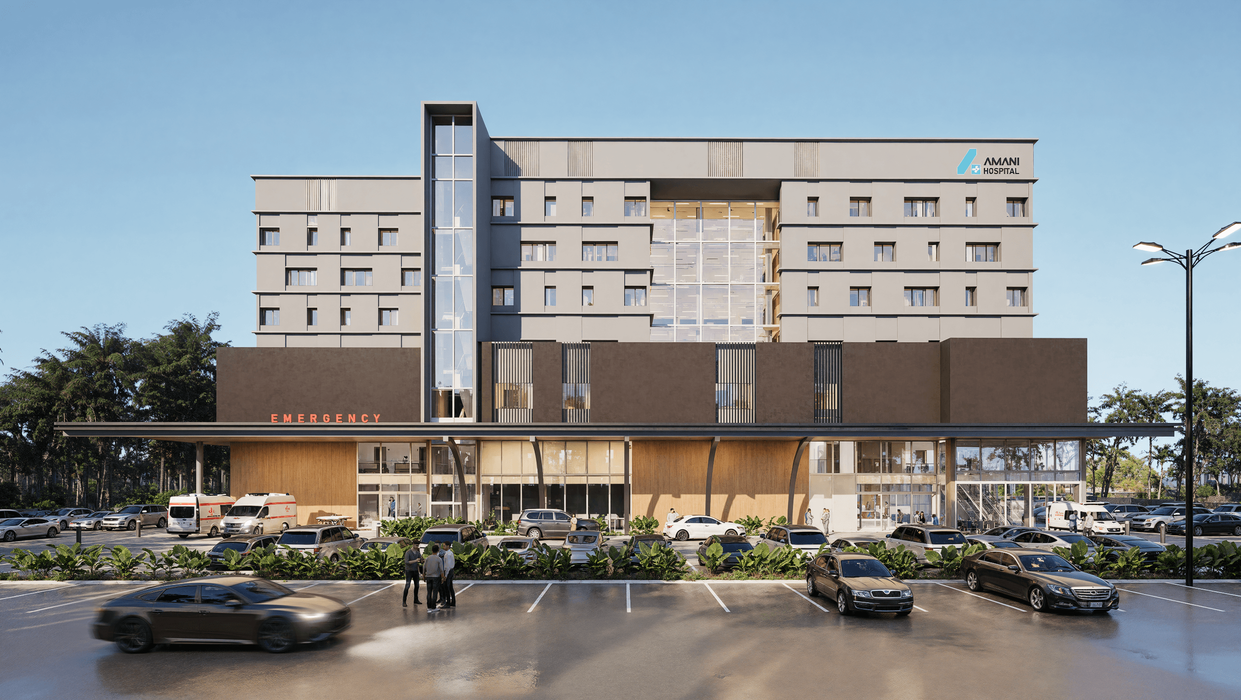 Modern Hospital Architecture